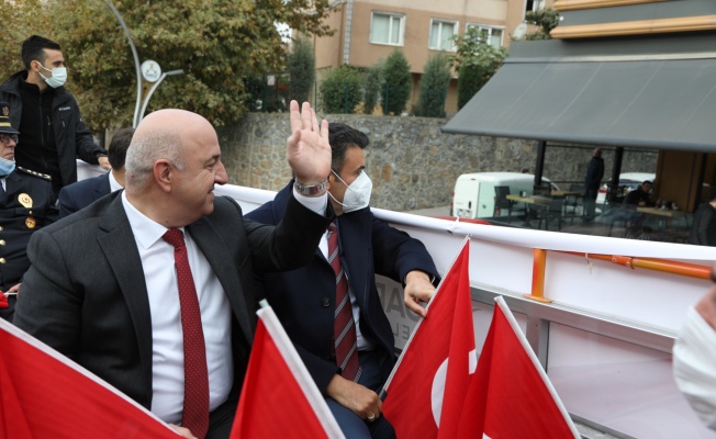 Darıca'da Cumhuriyet Bayramı Kutlandı