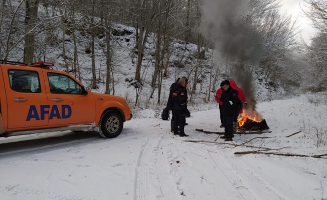 Kırklareli'nde ormanda kaybolan 4 kişi, AFAD ve jandarma ekiplerince bulundu