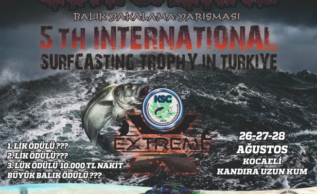 5.Kocaeli Uluslararası Balık Yakalama Yarışması