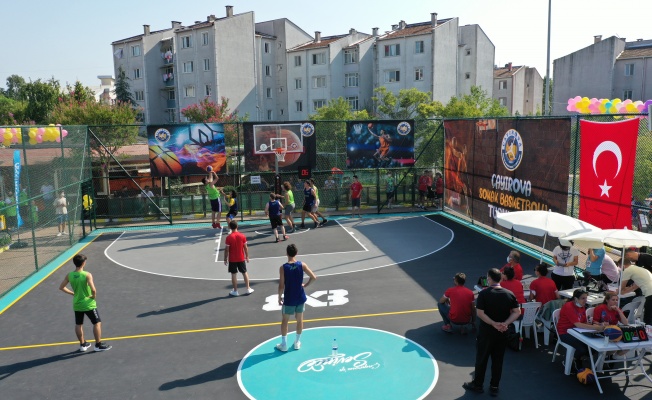Çayırova’da Sokak Basketbolu Turnuvası