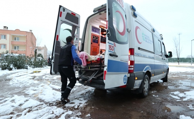 Büyükşehir’in mavi ambulansları  50.829 hasta taşıdı