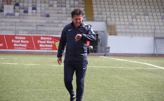 Gebzespor Teknik Direktörü Metin Yıldız:  Bu maç diğerlerinden farklı değil