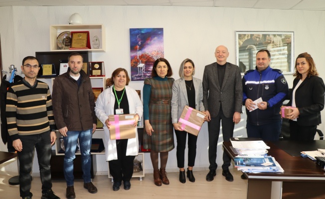İzmit Belediyesi çevre bilinci kapsamında çalışanlarını ödüllendirdi