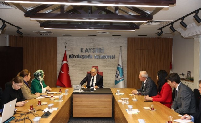 Kayseri Büyükşehir'den Bakanlık'la ortak proje