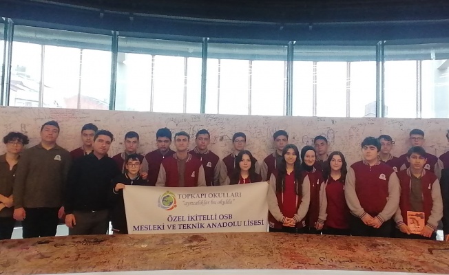 Teksan Teknoloji Sınıfı Öğrencileri  Müze Gazhane’yi ziyaret etti