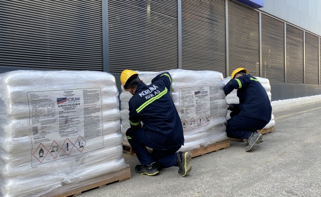 Koruma, deprem sonrası Hatay Kırıkhan’dan   ilk ihracatını yaptı