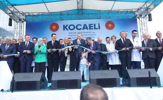Cumhurbaşkanı Erdoğan Kocaeli Şehir Hastanesi'nin Açılışını Yaptı