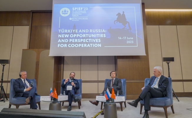 Türk İş Dünyasına Rusya’dan  Yeni Dünyanın İnşası için SPIEF Daveti
