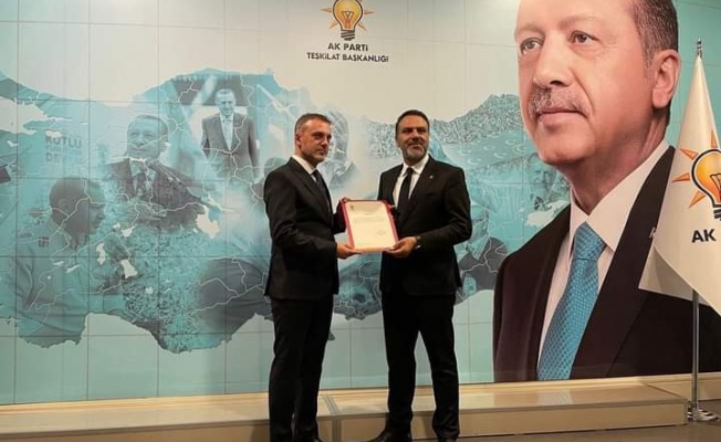 AKP Darıca İlçe Başkanlığına Köksal Şakar atandı