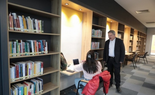 Kayseri Melikgazi'de Akıl Küpü Kütüphaneler hız kesmiyor