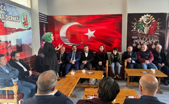 Darıca'da Fatma Kurtuluş Narmanlılar'dan destek istedi