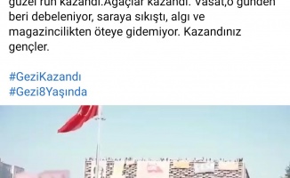 CHP'li Orhan'dan Gezi paylaşımı