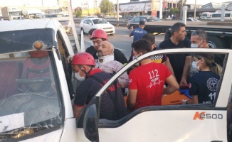 Gebze'de trafik kazası: 2 yaralı
