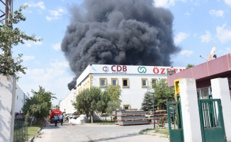 GÜNCELLEME - Tekirdağ'da geri dönüşüm fabrikasında çıkan yangın söndürüldü