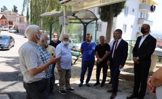 İzmit Belediyesinden Akşemsettin   Camii’ne malzeme desteği