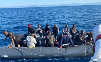 20 düzensiz göçmen kurtarıldı