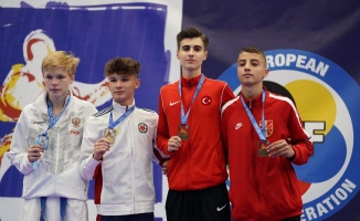 Karateciler Avrupa şampiyonasından 4 madalya çıkardı