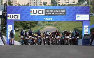 Uluslararası MTB Cup Maraton Serisi Bisiklet Yarışları Sakarya'da yapıldı