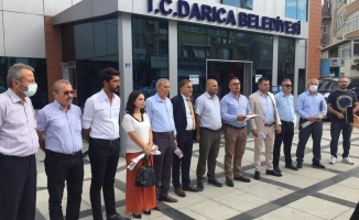 CHP Darıca'dan protestolu tepki