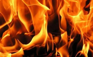Gebze'de ev yangını