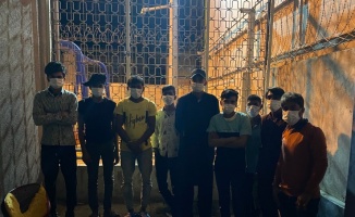 Kocaeli'de 9 düzensiz göçmen yakalandı