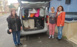 CHP'li  kadınlardan ihtiyaç sahibi ailelere yardım