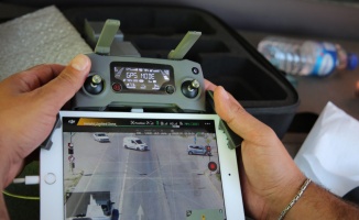 Kocaeli'de kurallara uymayan sürücüler “drone“dan kaçamadı