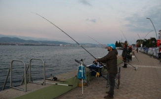 Kocaeli'de 4. Uluslararası Balık Yakalama Yarışması düzenlendi