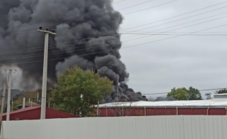 Fabrikada çıkan yangın söndürüldü