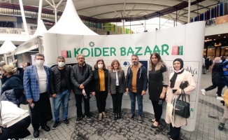 Serap Çakır KOİDER Bazaar Alışveriş Festivalini ziyaret etti