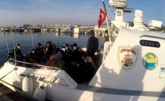 24 düzensiz göçmen kurtarıldı