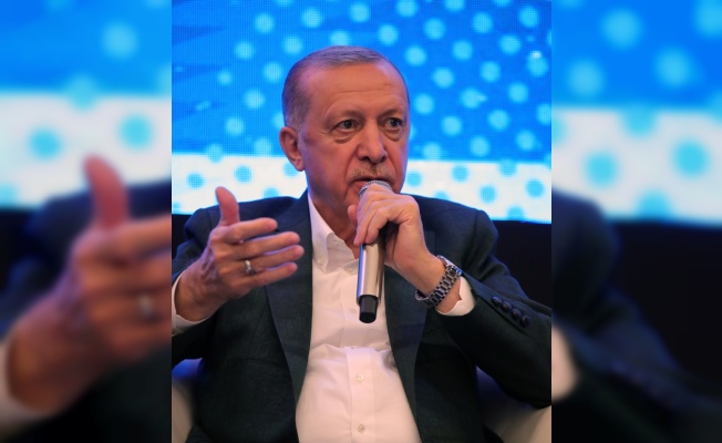 Cumhurbaşkanı Erdoğan, Çanakkale'de gençlerle bir araya geldi: (1)