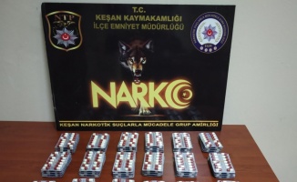 Edirne'de uyuşturucu operasyonunda 2 zanlı tutuklandı