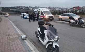 Gebze'de motosiklet kazaları hız kesmiyor!
