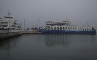 GÜNCELLEME - Çanakkale Boğazı yoğun sisin etkisini yitirmesiyle çift yönlü transit gemi geçişlerine açıldı
