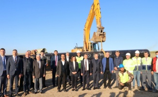 Tarım ve Orman Bakan Yardımcısı Özkaldı, Meriç Edirne Sulaması inşaatını inceledi: