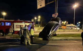 Bakırköy'de meydana gelen trafik kazasında 1 kişi yaralandı