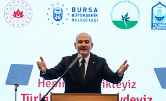 İçişleri Bakanı Soylu, Bursa'da muhtarlarla bir araya geldi: (2)