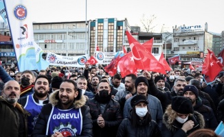 Türk Metal Sendikası eylem yaptı