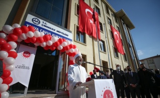 Diyanet İşleri Başkanı Erbaş, Çanakkale'de Kur'an kursunun açılışını yaptı