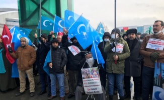 İstanbul'daki Uygur Türkleri 2022 Pekin Kış Olimpiyatları için boykot çağrısı yaptı