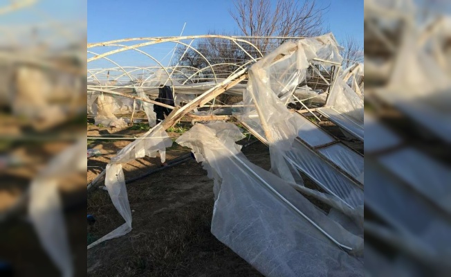 Kırklareli'deki fırtınada zarar gören üreticilere yardım edilecek
