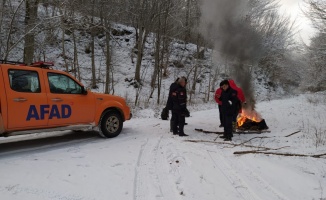 Kırklareli'nde ormanda kaybolan 4 kişi, AFAD ve jandarma ekiplerince bulundu