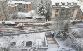 Sakarya, Kocaeli ve Bartın'da kar yağışı etkisini sürdürüyor