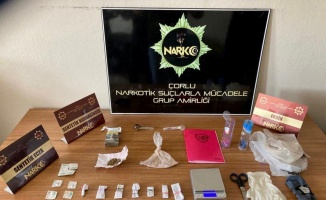 Tekirdağ'daki uyuşturucu operasyonlarında yakalanan 13 kişi tutuklandı