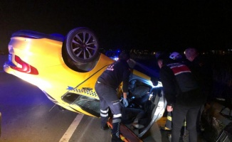 Yalova'da trafik kazasında 2 kişi yaralandı