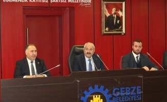 Gebze Belediyesi meclis toplantısı gerçekleştirildi