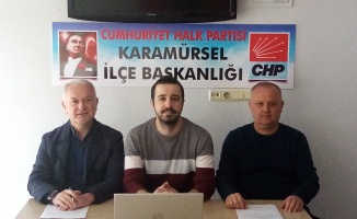 CHP Karamürsel açıklama yaptı