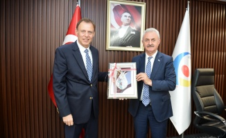 GEPOSB Başkanı Kantarcı'dan Nail Çiler'e ziyaret