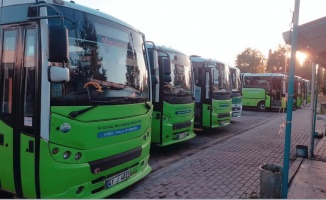 Halk otobüsleri toplu taşımaya çıkmayacak